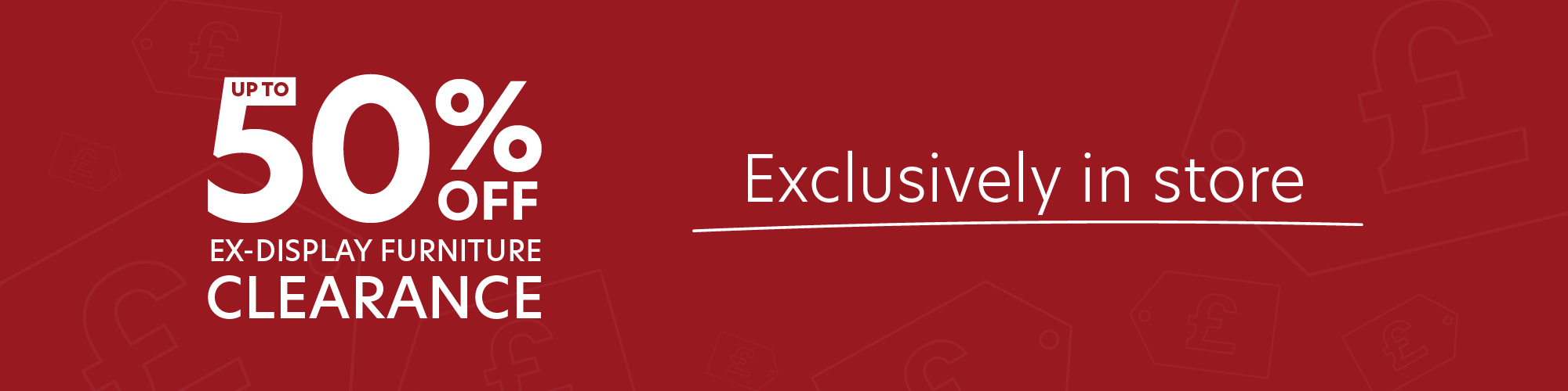 Clearance V10 Banners Web